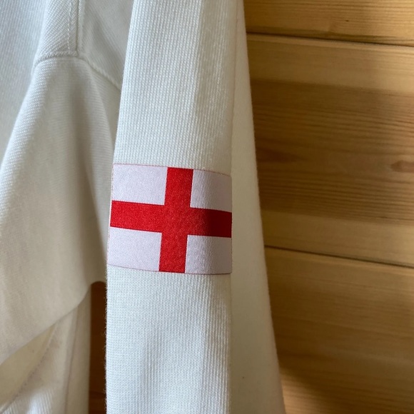 Nike England Rugby Long Sleeve Polo o2 2007 White 2XL - Picture 2 of 15